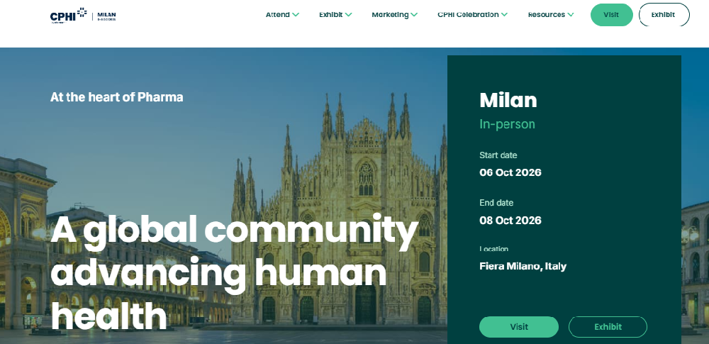 2025年10月世界制药原料欧洲展CPHI Europe展后报告